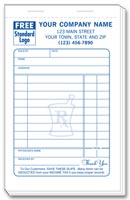 Retailers - Pharmacy, Pharmacy Sales Slips, Large