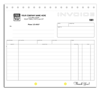 General Invoices, Shipping Invoices, Classic Design, Small Format
