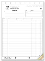 Wholesaler Forms, Classic Design, Large Format Shipping Invoices
