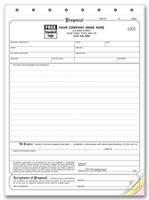 Contractor - Proposals, Proposals, Classic Design, Large Format