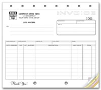 Wholesaler Forms, Classic, Small Shipping Invoices