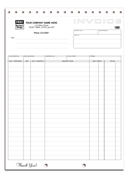 General Invoices, Shipping Invoices, Classic, Large