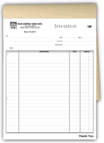 Work Orders & Invoices, Job Invoices, Classic, Large, Booked