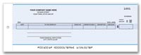 One-Write Checks, Accounts Payable Center Check