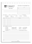 Transmittals, Letters of Transmittal, Classic