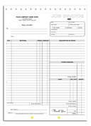 Work Orders & Invoices, Work Orders, Carbon, Large Format