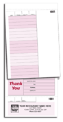 Restaurants & Hotels, Guest Checks, Sets
