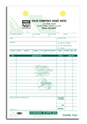 Florist & Garden Supply, Garden Supply Register Forms, Colors, Large