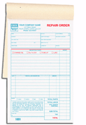 Automotive Service & Repair, Garage Repair Orders, Booked