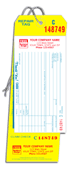 Service & Repair Forms, 4-in-1 Repair Tags w/ Claim Check & Carbons, White