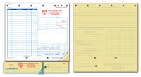 Service & Repair Forms, Service Orders, Carbon, Claim Check, Large Format
