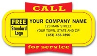 Specialty Labels, Service Labels, 
