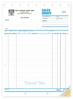 Sales Forms, Classic Large Sales Orders
