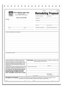 Remodeling & Home Repair, Remodeling Proposals