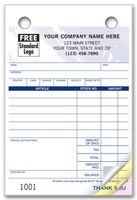 Retailers - Jewelers, Register Forms - 4 x 6 - Colored forms for Jewelers