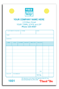 Automotive Parts Sales, Multi-Purpose Register Forms, Classic Design, Small Format