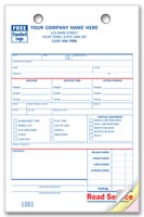 Towing Forms, Register Forms, Road Service, Large Format