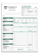 Landscaping Forms, Landscaping Work Orders