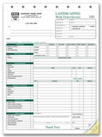 Landscaping Forms, Landscape Work Order - Work Orders