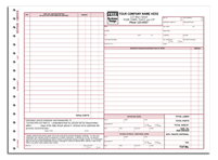 Automotive Service & Repair, Repair Orders, California State, w/Small Terms Area