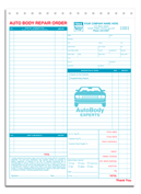 Auto Body & Glass Replacement, Auto Body Repair Orders