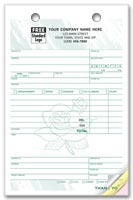 Florist & Garden Supply, Register Forms -  Large Forms for Florists
